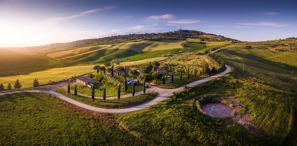 Çiftlik konaklama Agriturismo Il Casalino Pienza İtalya